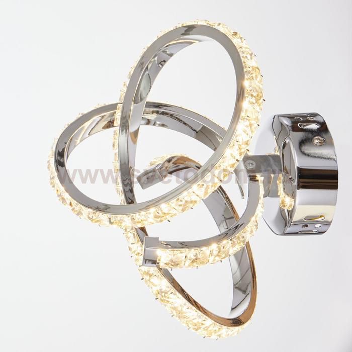 Бра 86017/1 LED 24Вт 4000К хром 15,5х20х23 см