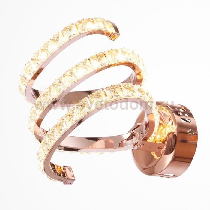 Бра 86018/1 LED 24Вт 3000К французcкое золото 13х17х16 см