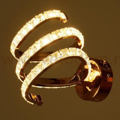 Бра 86018/1 LED 24Вт 3000К французcкое золото 13х17х16 см