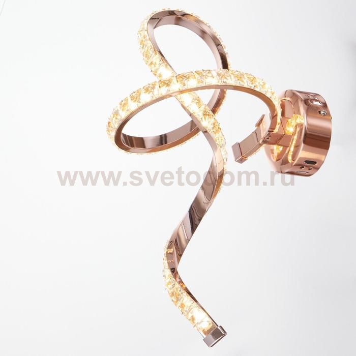 Бра 86019/1 LED 24Вт 3000К французcкое золото 18х23х36 см