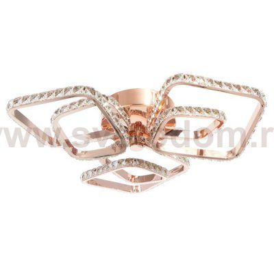 Люстра 86022/3 LED 72Вт 3000К французкое золото 45х45х11 см