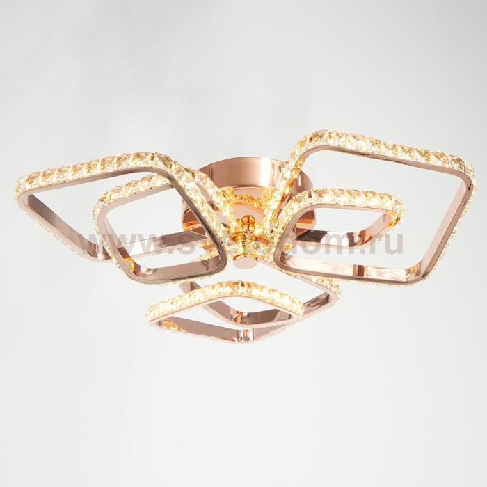 Люстра 86022/3 LED 72Вт 3000К французкое золото 45х45х11 см