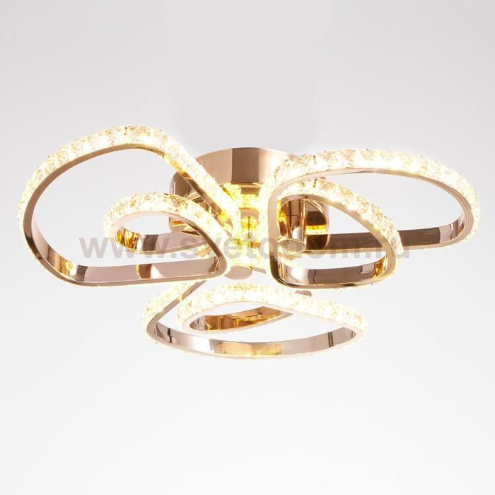 Люстра 86023/3 LED 72Вт 3000К французcкое золото 43х41х9 см