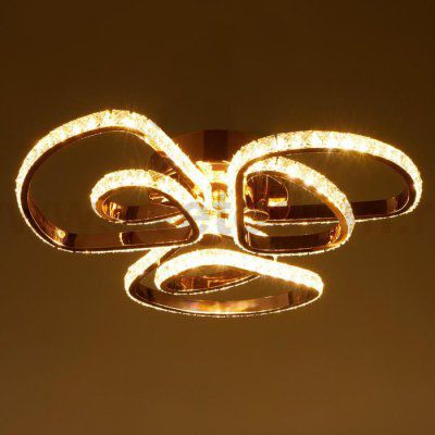 Люстра 86023/3 LED 72Вт 3000К французcкое золото 43х41х9 см