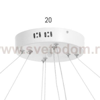 Светильник 86027/2 LED 153Вт 4000К белый 101х48х1,5-100 см