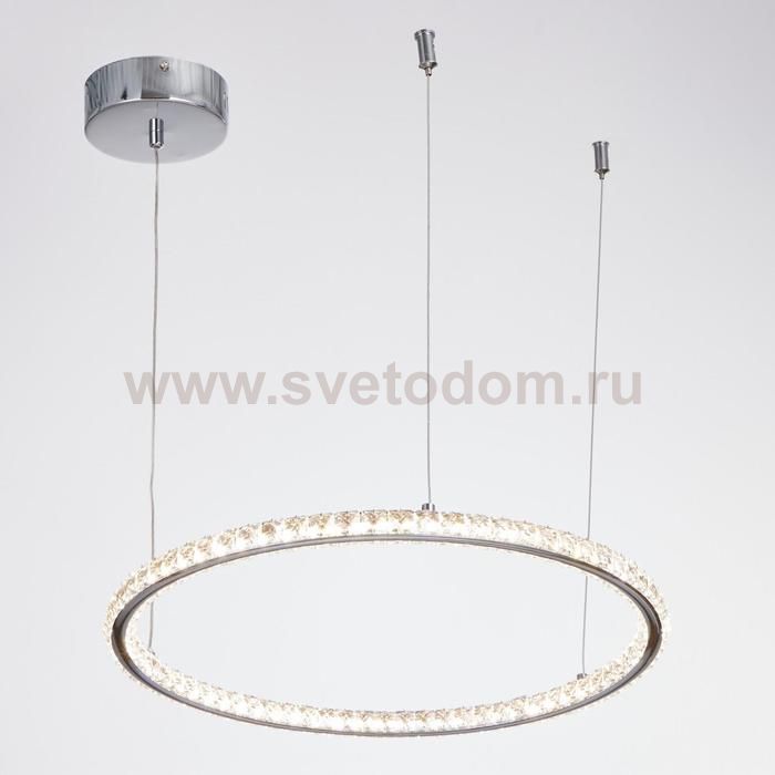 Светильник 86031/1 LED 60Вт 4000К хром 40х40х2-102 см
