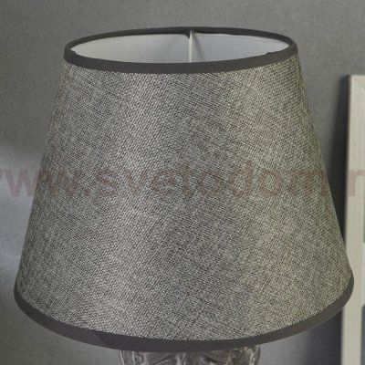 Лампа настольная 21163/1 E14 40Вт серый 19,5х19,5х38 см