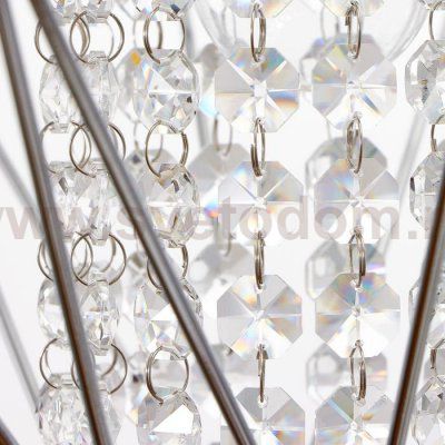 Светильник 85706/1 E27 40Вт хром 40х40х27-177 см