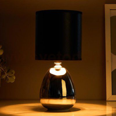 Лампа настольная 48472/1CR E14 40Вт хром 12,5х12,5х27 см