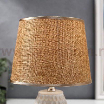 Лампа настольная 48473/1WT E14 40Вт белый 17х17х27 см