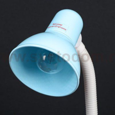 Лампа настольная 58071/1BL E27 40Вт синий 15х15х40см