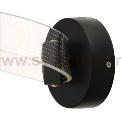 Бра 63431/1 LED 10Вт 4000К черный 13,5х19х10 см