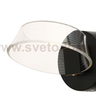 Бра 63431/1 LED 10Вт 4000К черный 13,5х19х10 см
