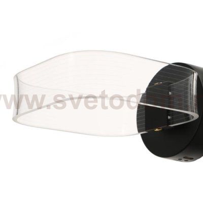 Бра 63433/1 LED 10Вт 4000К черный 21,5х10х15 см