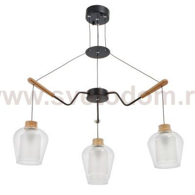 Люстра 87212/4 E27 40Вт черный 70х70х38 см