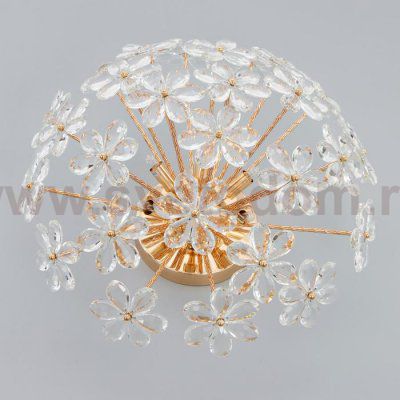 Светильник потолочный 87706/6 G9 40Вт золото 35х35х17,5 см