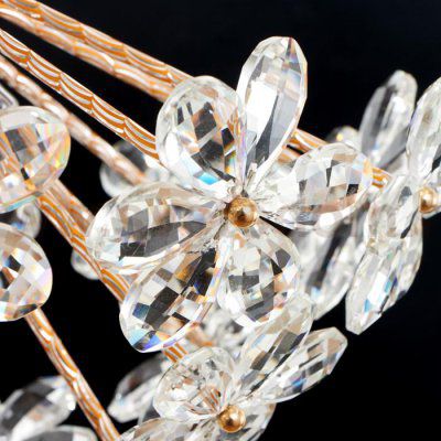 Светильник потолочный 87706/6 G9 40Вт золото 35х35х17,5 см