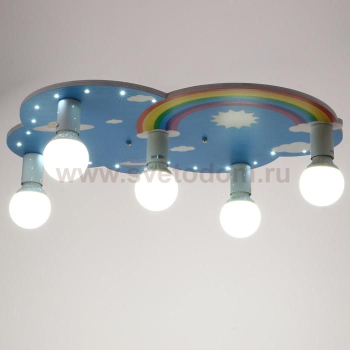 Люстра 85004/5 E27 40Вт led подсветка 85х51х17 см