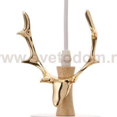 Светильник 625382/1 E27 40Вт белый-золото 13х13х100 см