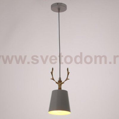 Светильник 625382/1 E27 40Вт белый-золото 13х13х100 см