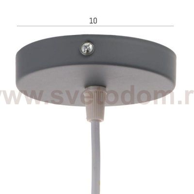 Светильник 625383/1 E27 40Вт серый-белый 13х13х100 см