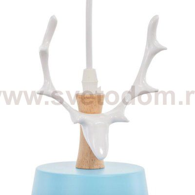 Светильник 625384/1 E27 40Вт синий-белый 13х13х100 см