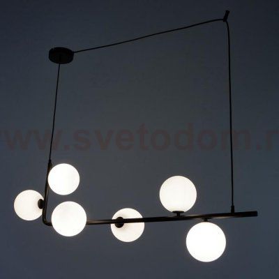 Светильник 61116/6 G9 40Вт черный