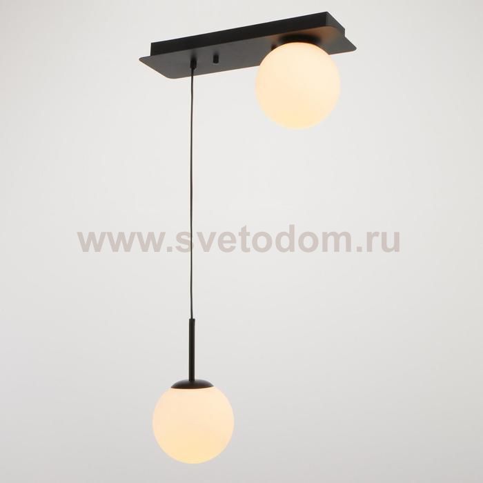 Светильник 61117/2 E14 40Вт черный 40x15x120 см