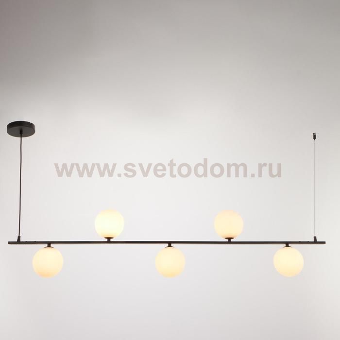 Светильник 61119/5 G9 20Вт черный 130x12x25 см