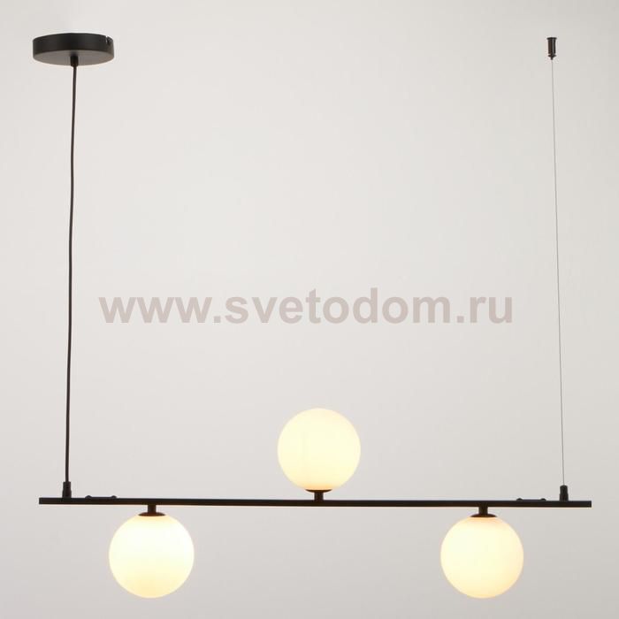 Светильник 61120/3 G9 20Вт черный 80x12x25 см