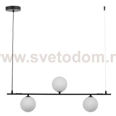 Светильник 61120/3 G9 20Вт черный 80x12x25 см