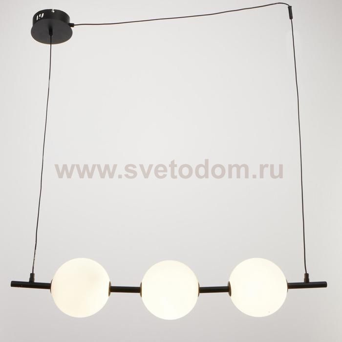 Светильник 61123/3 LED 24Вт черный 80x15x120 см