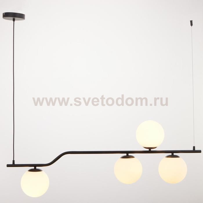 Светильник 61127/4 E14 40Вт черный 100x15x120 см