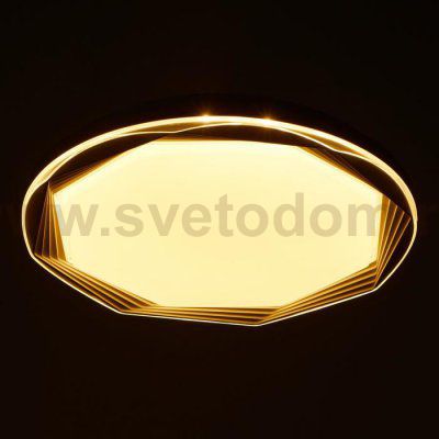 Светильник с пультом ДУ 61152/1 LED 20+20Вт белый 40x40х7 см