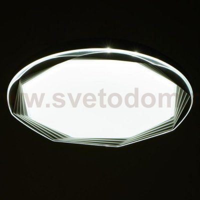 Светильник с пультом ДУ 61152/1 LED 20+20Вт белый 40x40х7 см