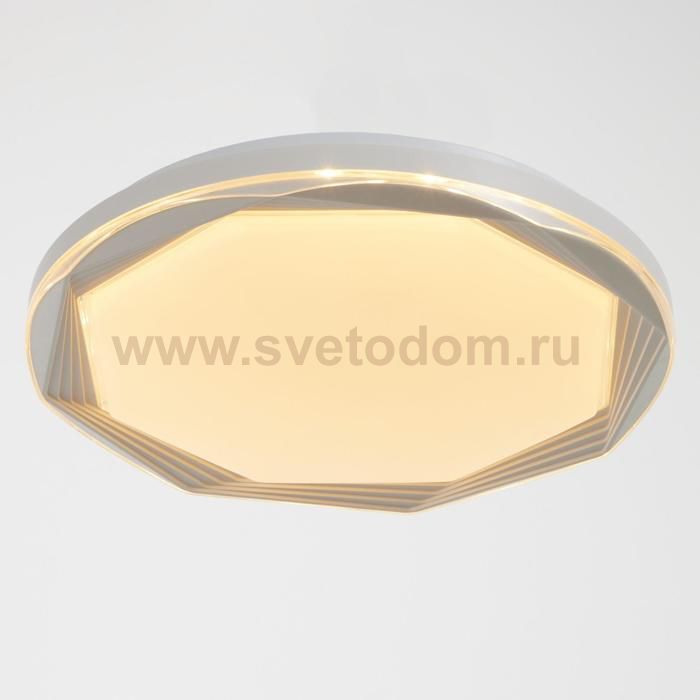 Светильник с пультом ДУ 61152/1 LED 20+20Вт белый 40x40х7 см