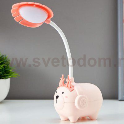 Лампа настольная 16022/1 LED 1,5Вт USB АКБ МИКС 9,5х7х28,5 см