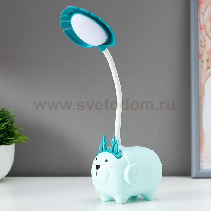 Лампа настольная 16022/1 LED 1,5Вт USB АКБ МИКС 9,5х7х28,5 см