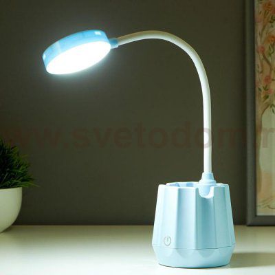 Лампа настольная 16024/1 LED 2,5Вт 3 режима USB АКБ МИКС 9х7х35 см