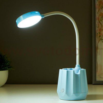 Лампа настольная 16024/1 LED 2,5Вт 3 режима USB АКБ МИКС 9х7х35 см