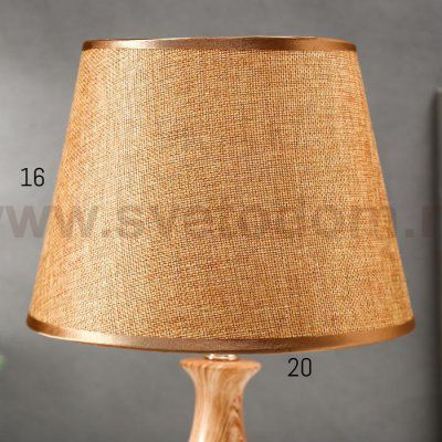 Лампа настольная 16031/1 E14 40Вт светлое дерево 22х22х34 см