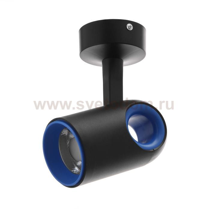 Спот 87404/1 LED 30Вт 4000К черный-синий 15х8х18 см
