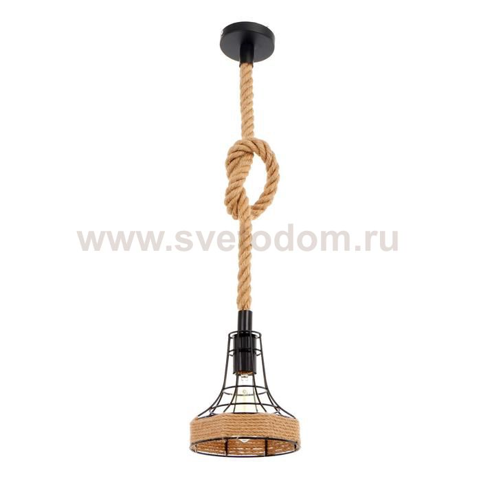 Светильник 87312/1 E27 40Вт черный 22х22х27-127 см