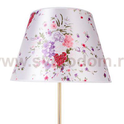 Торшер 19003/1GD E27 40Вт золото 45х45х160 см