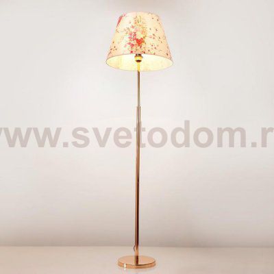 Торшер 19003/1GD E27 40Вт золото 45х45х160 см