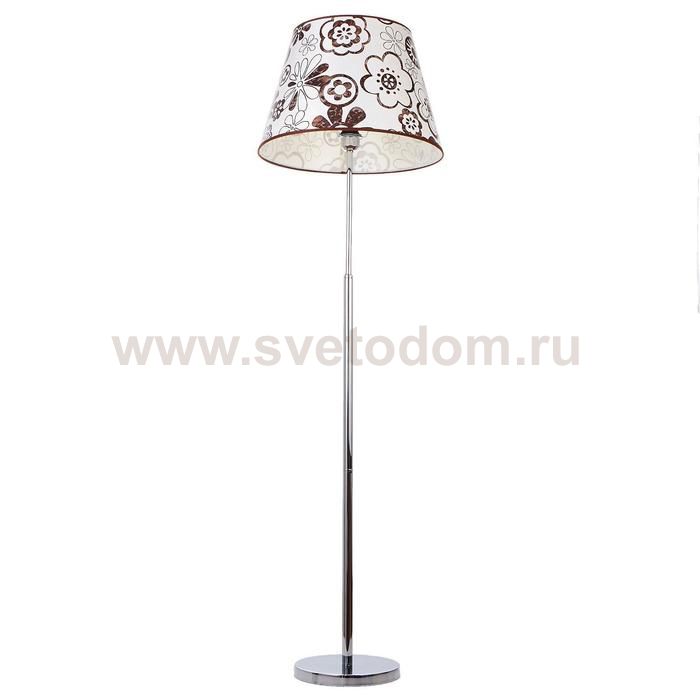 Торшер 19003/1CR E27 40Вт хром 45х45х160 см