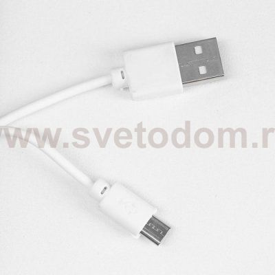 Лампа настольная 1670/1 LED 5Вт 2 режима 3000К 6000К USB АКБ розовый 13х10,4х34 см