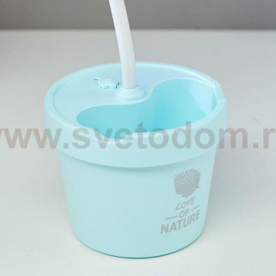 Лампа настольная 1672/1 LED 3Вт 2 режима USB АКБ МИКС 9,5х9,5х43 см