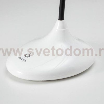 Лампа настольная сенсорная 16089/1WT LED 3Вт USB АКБ 3000-6000К бело-черный 11х17,5х39 см