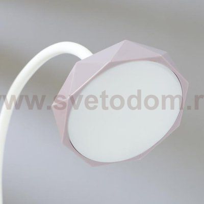 Лампа настольная сенсорная 16091/1 20хLED 4Вт 3 режима USB АКБ фиолетовый 10,5х10,5х47 см